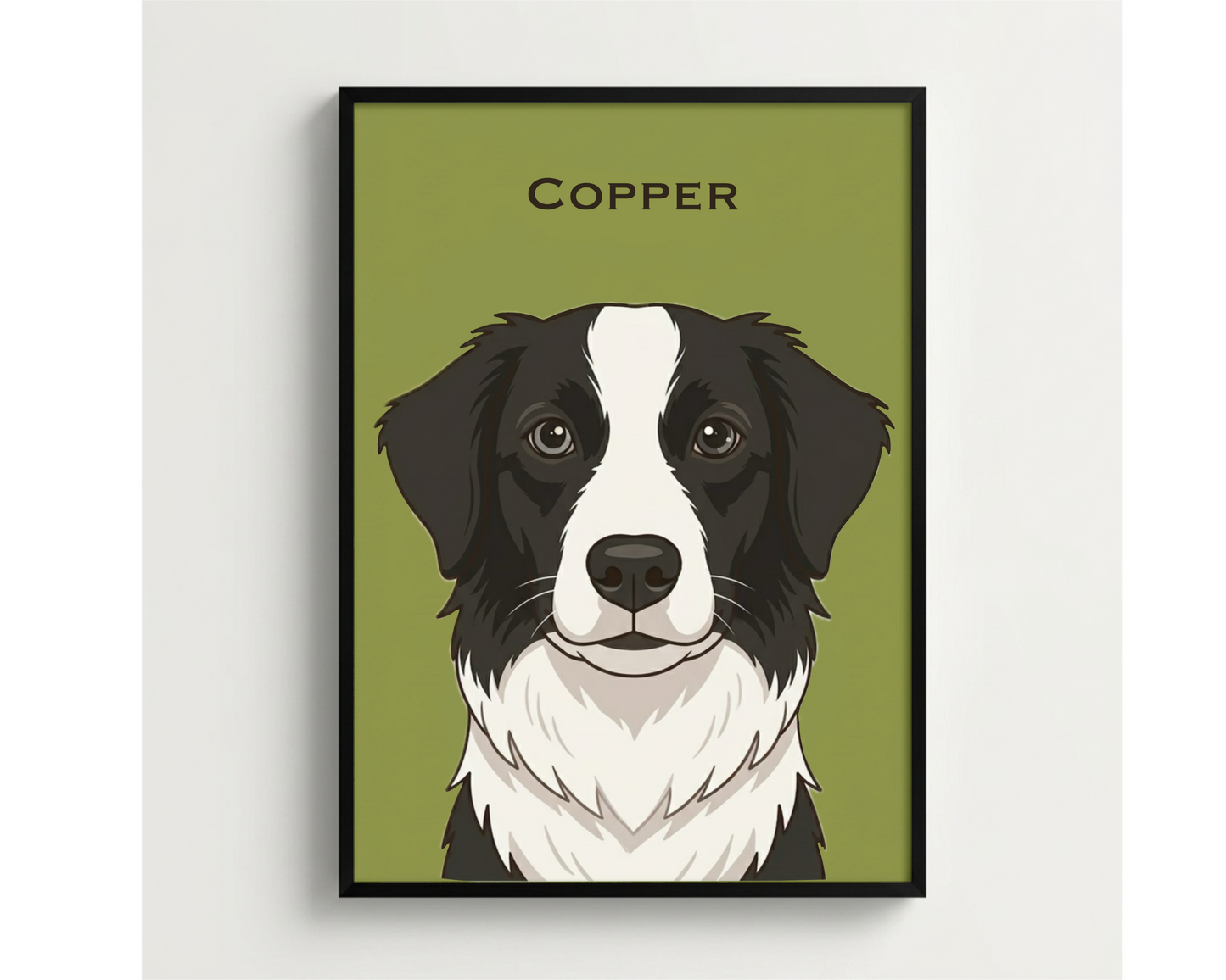 Custom Pet Portrait Illustration | Personalized Dog & Cat Memorial Art Gift | Digital or Physical Print