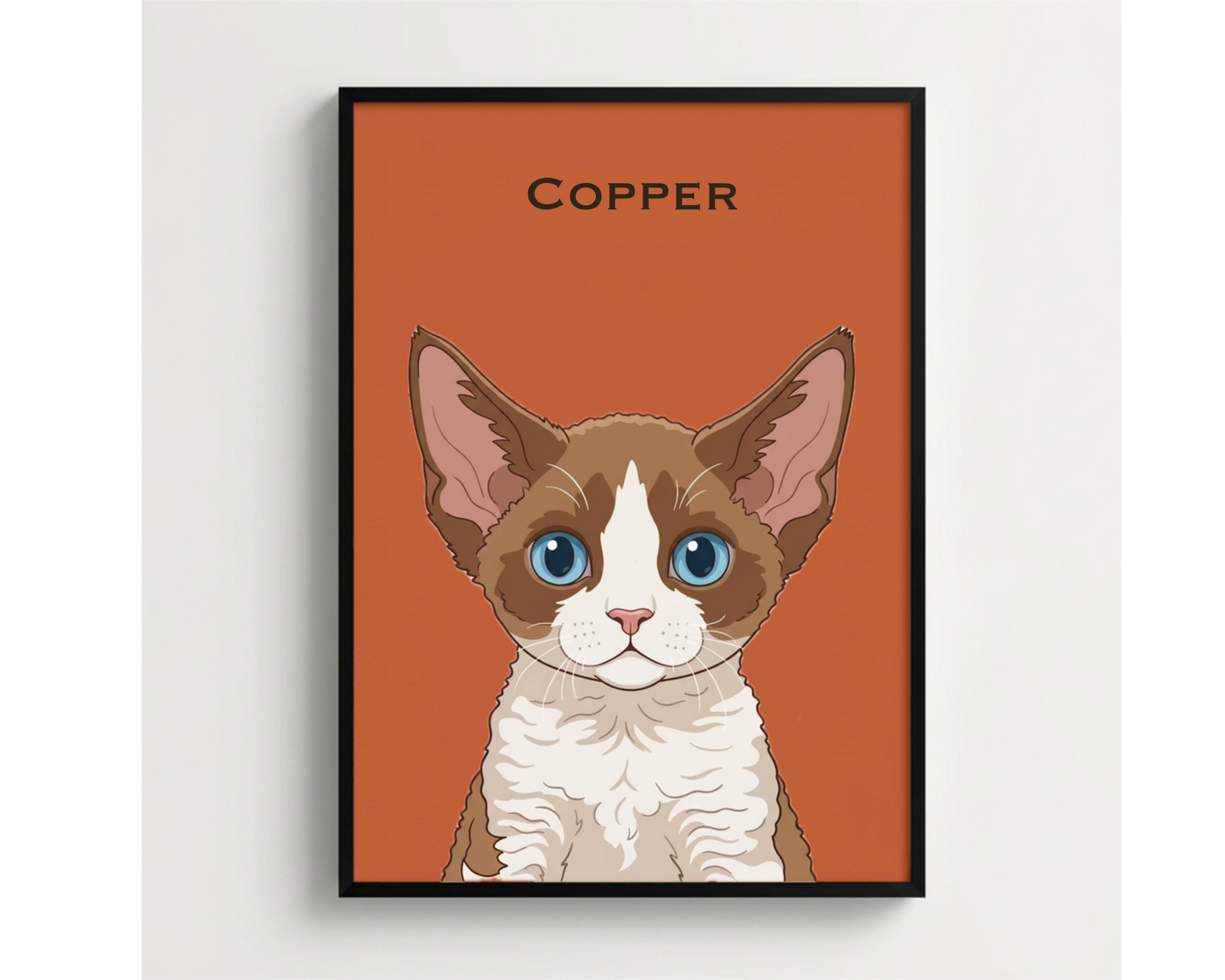 Custom Pet Portrait Illustration | Personalized Dog & Cat Memorial Art Gift | Digital or Physical Print