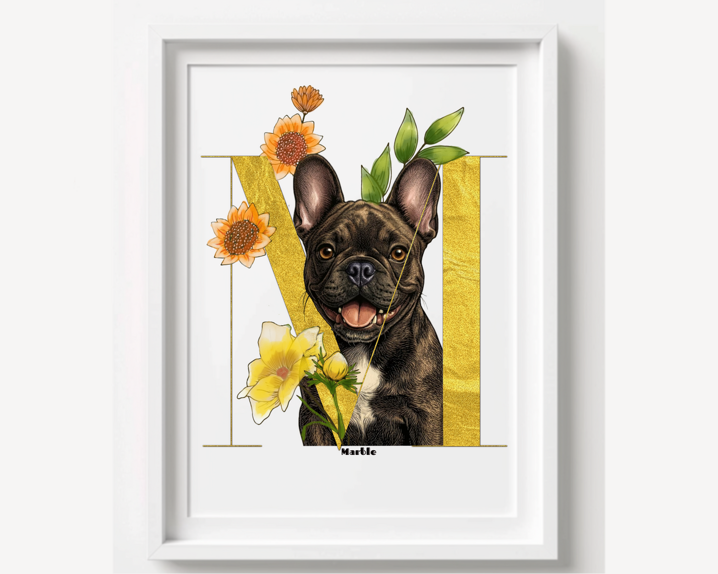 Custom Pet Portrait Illustration | Personalized Dog & Cat Memorial Art Gift | Digital or Physical Print