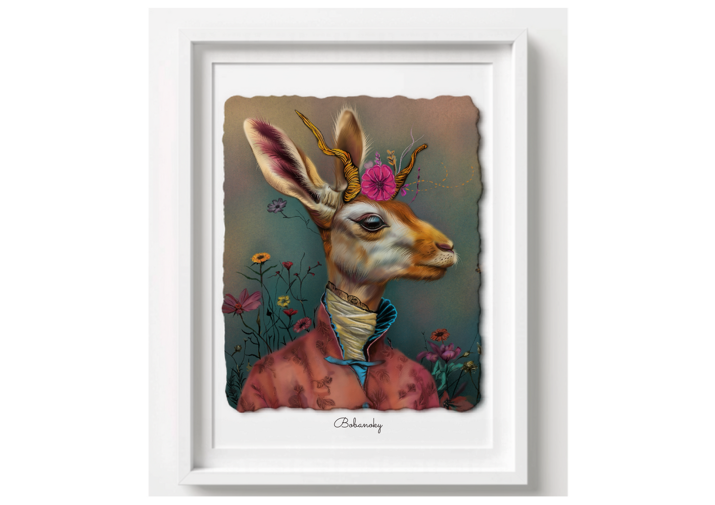 The Sophisticated Gentlehare — Limited Edition Art Print