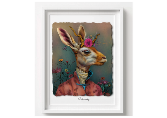 The Sophisticated Gentlehare — Limited Edition Art Print